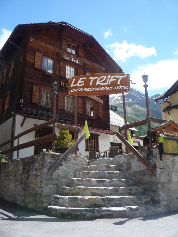Hotel - Petit-Dejeuner Le Trift Zinal Exterior photo